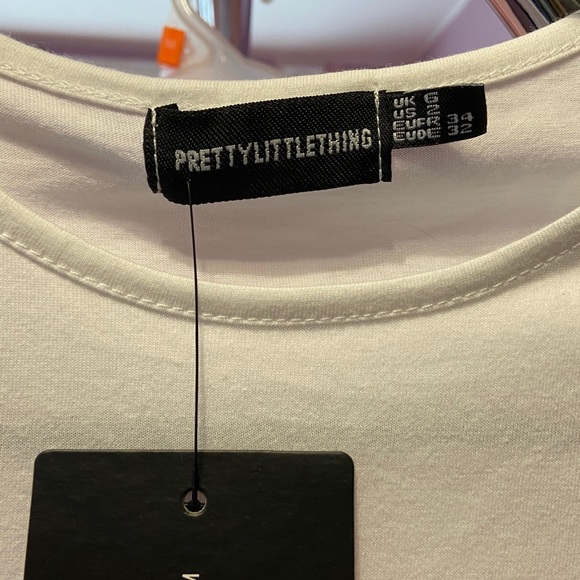 White PLT T-Shirt Dress - Picture 2 of 2